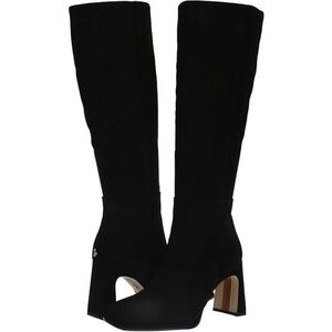 Sam Edelman Black Over-the-Knee Block Heel Boots